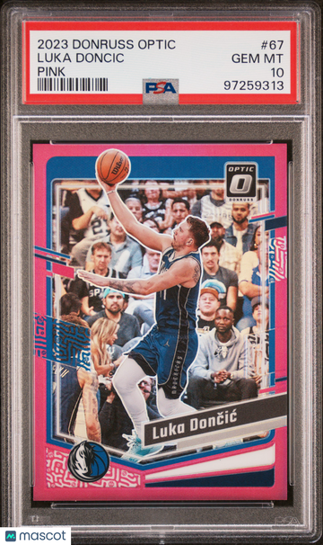 2023 Panini Donruss Optic Luka Doncic #67 Pink PSA 10