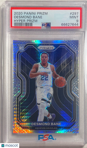 2020 Panini Prizm Desmond Bane #297 Hyper PSA 9