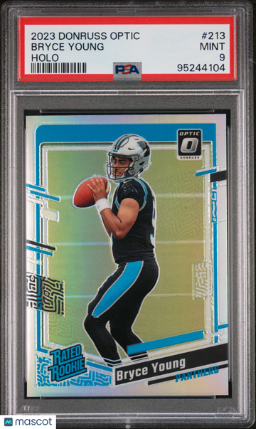 2023 Panini Donruss Optic Bryce Young #213 Holo PSA 9