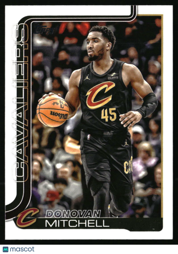 2025-26 Topps Donovan Mitchell #80 Cleveland Cavaliers