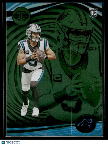2023 Panini Illusions Bryce Young #15 Emerald Trophy Collection