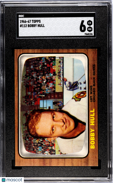 1966 Topps Bobby Hull #112 SGC 6