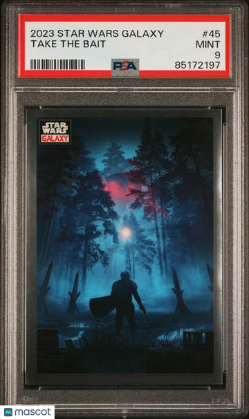 2023 Topps Chrome Star Wars Galaxy Take The Bait #45 PSA 9