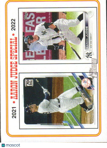 2023 Topps Heritage Aaron Judge #4
