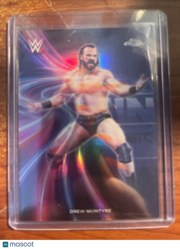 2026 Topps Chrome WWE Drew McIntyre #88 Chrome Parallel/Variety Base Set Insert