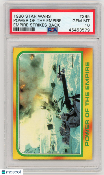 1980 Star Wars Empire Strikes Back Power Of The Empire #295 PSA 10