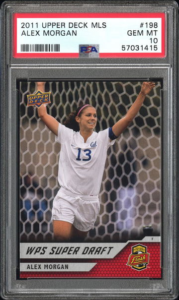 2011 Upper Deck Alex Morgan #198  PSA 10