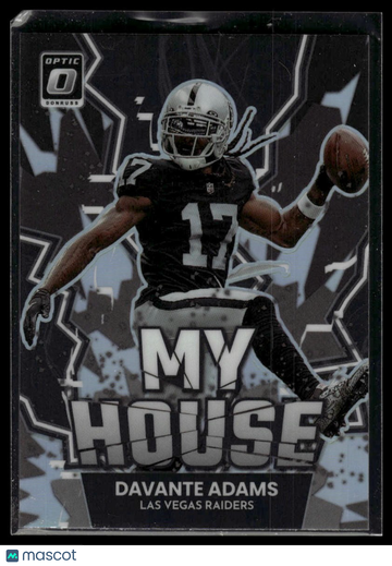 2022 Donruss Optic Davante Adams #MH-9 My House!