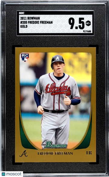 2011 Bowman Freddie Freeman #205 SGC 9.5