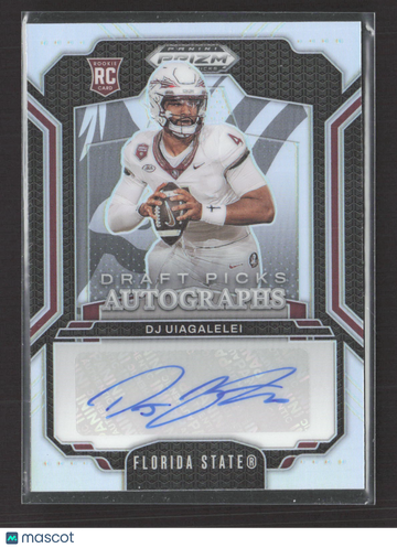 2025 Panini Prizm Draft Picks DJ Uiagalelei #DPA-DJU RC Auto