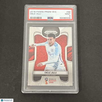 2018 Panini Prizm World Cup Dele Alli #66 PSA 9