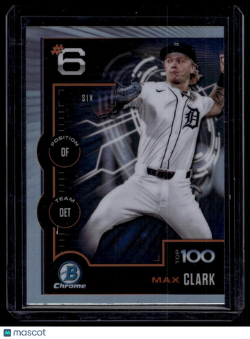 2025 Bowman Max Clark #BTP-6 Bowman Scouts Top 100