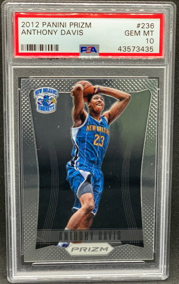 Anthony Davis 2012 Panini Prizm #236 Rookie PSA 10
