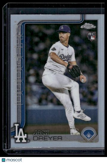 2025 Topps Chrome Update Jack Dreyer #USC39 Refractor RC