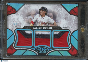 2025 Jarren Duran Patch One of One