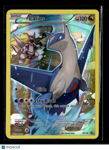 XY Latios Holo Black Star Promo FA #XY79