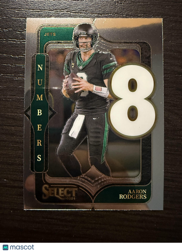 2024 Panini Select Aaron Rodgers #16 Select Numbers