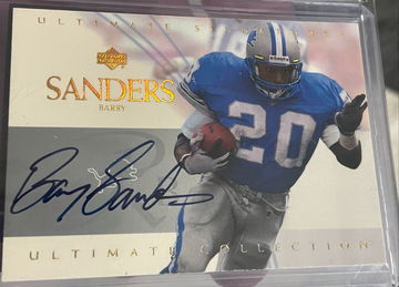 2003 Upper Deck Ultimate - Ultimate Signatures Barry Sanders