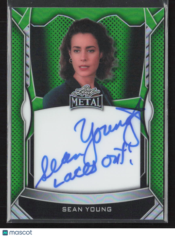 2025 Leaf Metal Sean Young 1/4 Inscription #MI-SY1