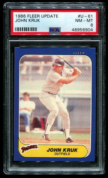 1986 Fleer Update John Kruk