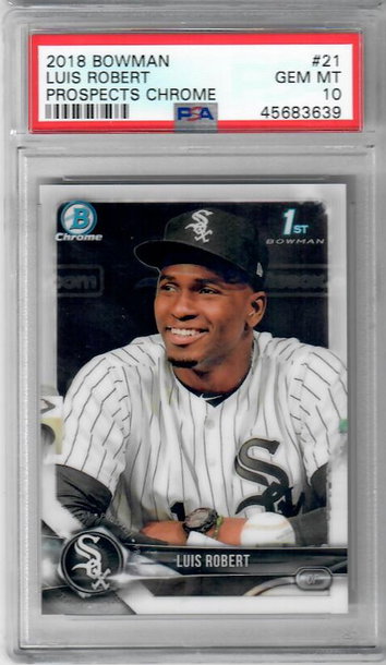 2018 Bowman Prospects Chrome 21 Luis Robert