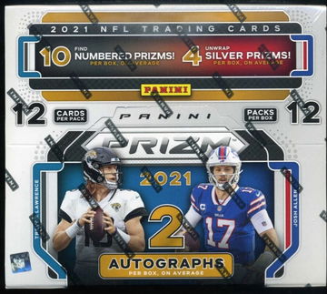 2021 Prizm NFL Football Hobby Box Sealed