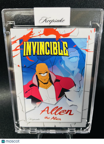 2026 Keepsake Invincible Allen the Alien #10 #/250 Character Signagraph Card