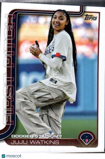 2025 Topps - First Pitch (Series One) Juju Watkins #FP-3