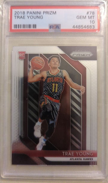 2018 Trae Young Prizm Psa 10
