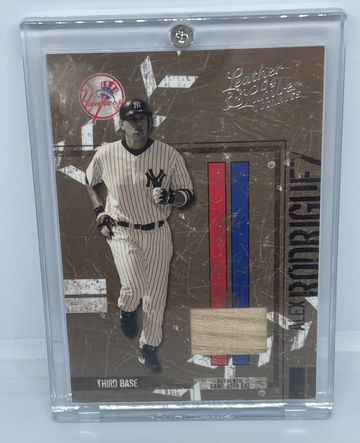 2004 Alex Rodriguez Donruss Game Used Bat #50/100