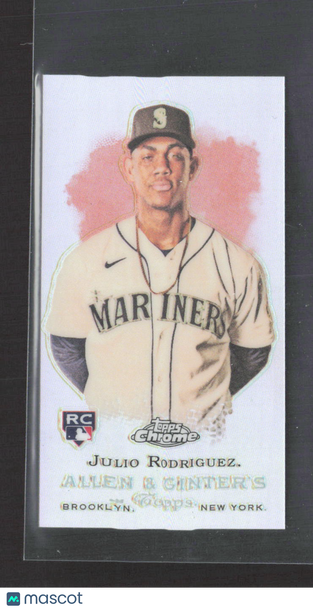 2022 Topps Allen & Ginter Chrome Julio Rodriguez #RDV-10 RC