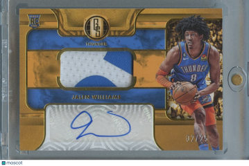 2022 Jalen Williams Patch Rookie Panini Authentic