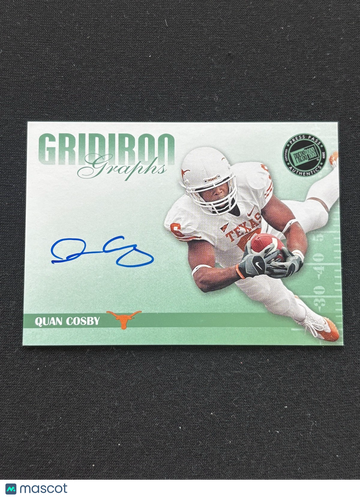 Quan Cosby 2009 Press Pass Rookie Texas Longhorns