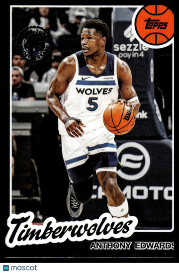 2025-26 Topps Anthony Edwards #80BK-90 1980-81 Topps Basketball