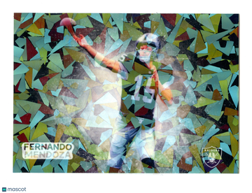 2026 Dynasty Refractor Cracked Ice Fernando Mendoza #DR-LVR003 Las Vegas Raiders Football Card