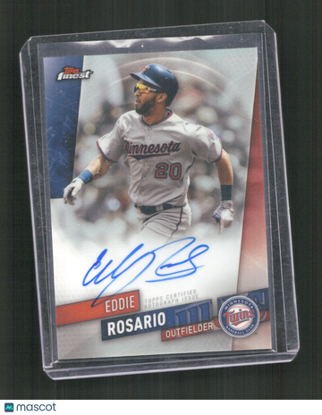 2019 Finest Eddie Rosario #FA-ER Finest Autographs AU