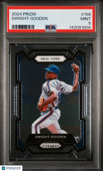2024 Panini Prizm Dwight Gooden #156 PSA 9