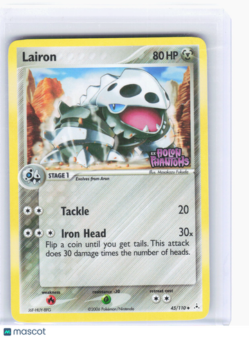 Holon Phantoms Lairon Reverse Holo Uncommon (Lightly Played) #45/110