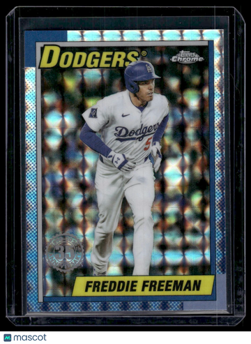 2025 Topps Chrome Update Freddie Freeman #90CU-6 Geometric