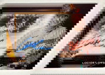 2024 Topps Five Star COLTON COWSER RC AUTO #/25 Pentamerous Penmanship Orioles