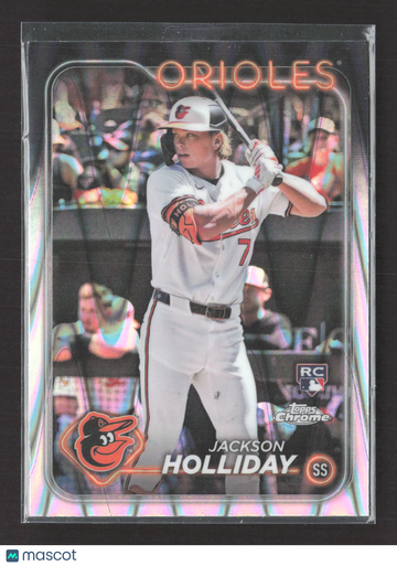 2024 Topps Chrome Jackson Holliday #88 RayWave RC