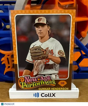 2024 Topps Heritage - New Age Performers Gunnar Henderson #NAP-24