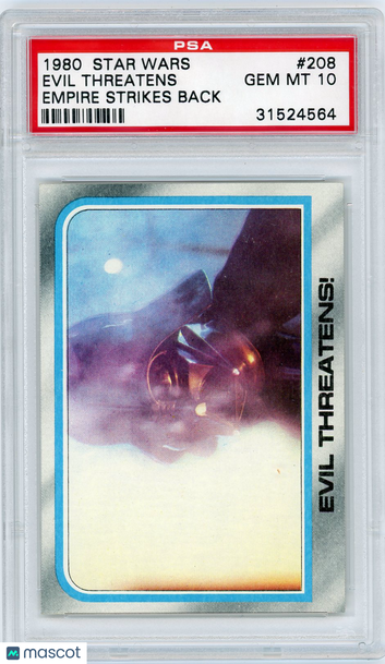 1980 Star Wars Empire Strikes Back Evil Threatens! #208 PSA 10