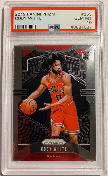 2019-20 Prizm Coby White PSA 10