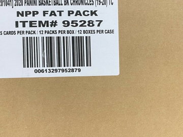 2019-20 Chronicles Basketball FAT Pack Case