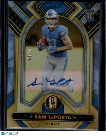2023 Panini Gold Standard Sam LaPorta #180 /49 RC