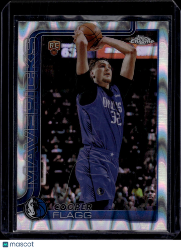 2025 Topps Chrome Cooper Flagg #251 Refractor RC