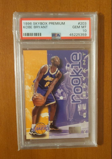 1996 Skybox Premium #203 KOBE BRYANT PSA 10