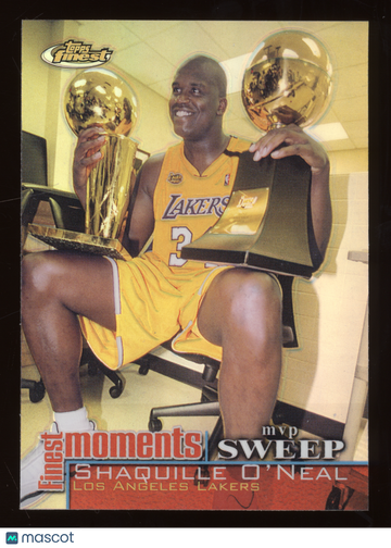 2000 Topps Finest Moments Shaquille O'Neal #FM-SO Refractor