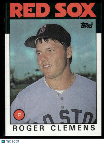 1986 Topps Roger Clemens #661